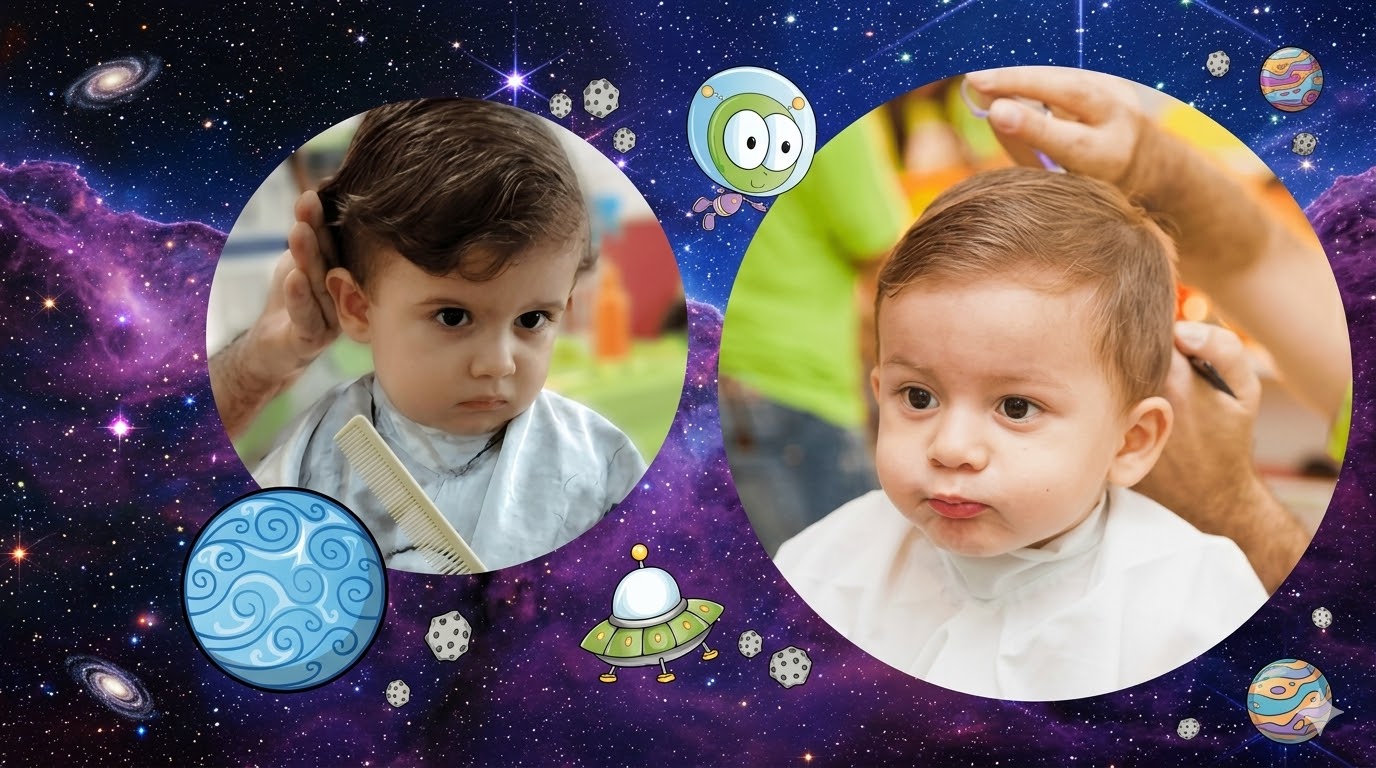 Corte de Cabelo para Bebês